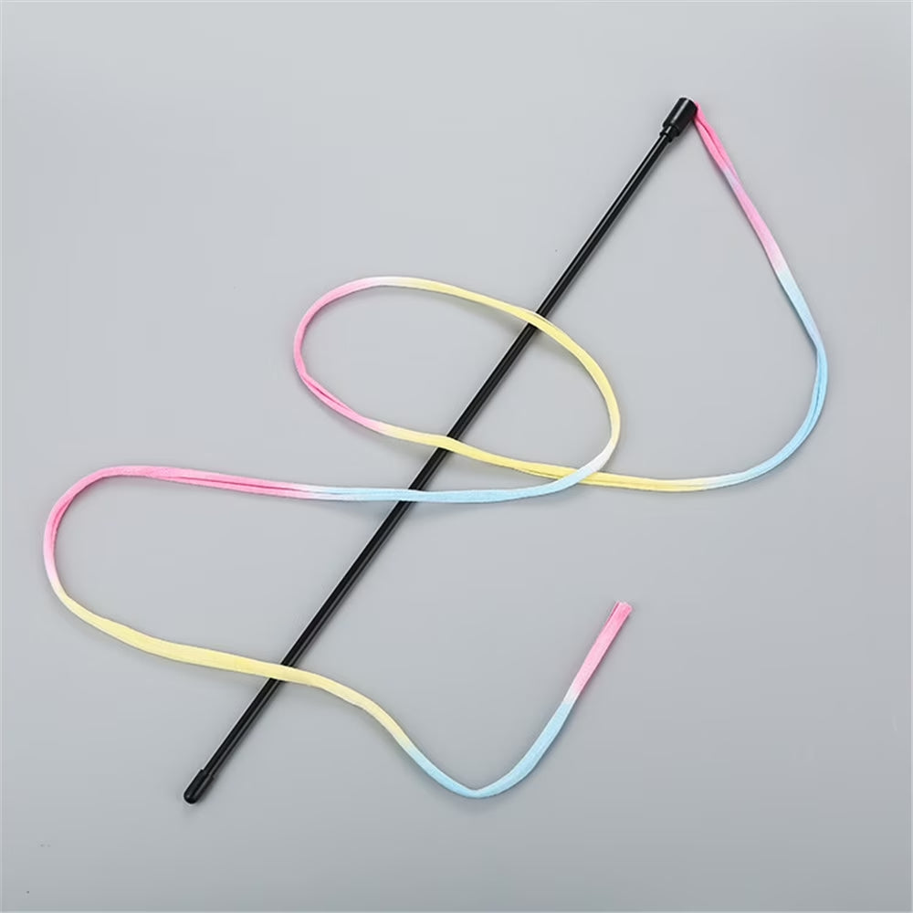 Pet Supplies Toys Pet Color Rainbow Play Stick Fun Interactive Cat Toy Pet Others Multicolor