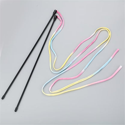 Pet Supplies Toys Pet Color Rainbow Play Stick Fun Interactive Cat Toy Pet Others Multicolor