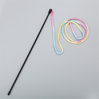 Pet Supplies Toys Pet Color Rainbow Play Stick Fun Interactive Cat Toy Pet Others Multicolor