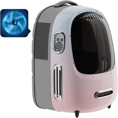 PETKIT Cat Backpack Carrier for Kitty Small Dog with Inbuilt Fan & Light