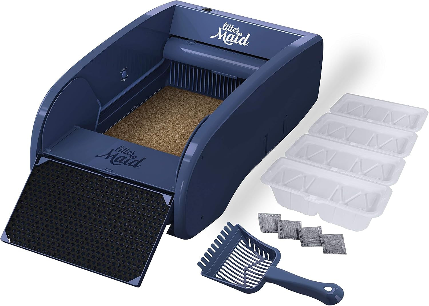 Self-Cleaning Litter Box System for Multiple Cats - 10 Piece Set